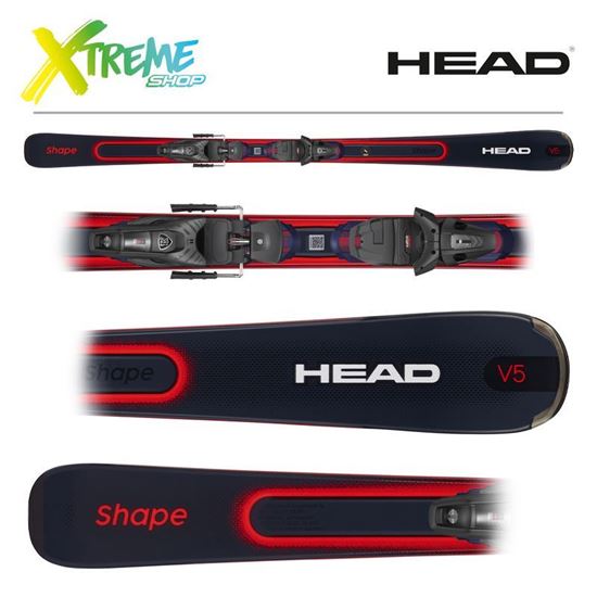 Narty Head SHAPE E.V5 2023 + Wiązania Head PR 11 GW