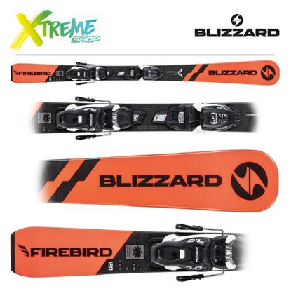 Narty Blizzard FIREBIRD COMP. JR 2023 + Wiązania FDT JR 4.5
