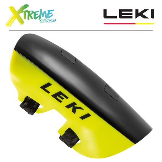 Ochraniacze goleni Leki SHIN GUARD 4RACE JUNIOR Black/Neon