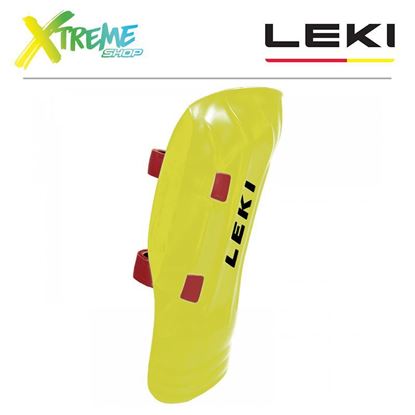 Ochraniacze goleni Leki SHIN GUARD WORLDCUP PRO JUNIOR Neon