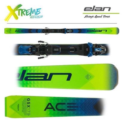 Narty Elan ACE GSX 2023 + Wiązania EMX 12