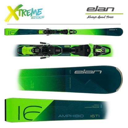 Narty Elan AMPHIBIO 16 TI2 2023 + Wiązania EMX 12 1