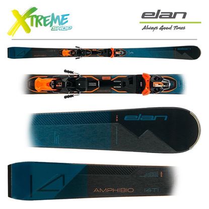 Narty Elan AMPHIBIO 14 TI 2023 + Wiązania EMX 11 1