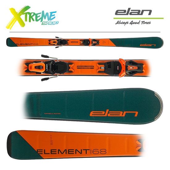 Narty Elan ELEMENT ORANGE 2023 + Wiązania EL 10.0
