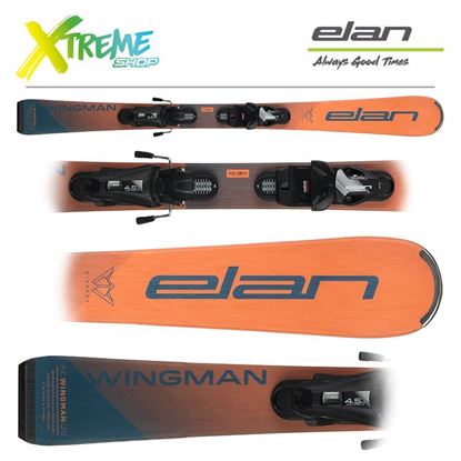Narty Elan RC WINGMAN 2023 + Wiązania EL 4.5