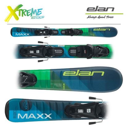 Narty Elan MAXX 2023 + Wiązania EL 4.5