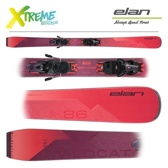 Narty Elan WILDCAT 86 CX 2023 + Wiązania ELW 11 1