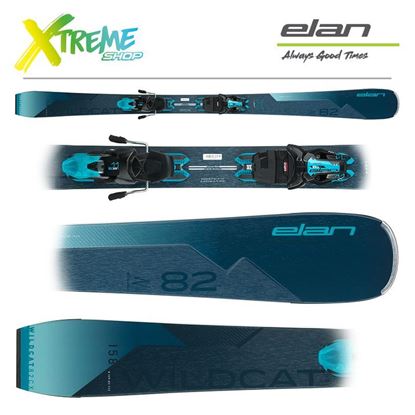 Narty Elan WILDCAT 82 CX 2023 + Wiązania ELW 11 1