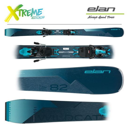 Narty Elan WILDCAT 82 CX 2023 + Wiązania ELW 11 1