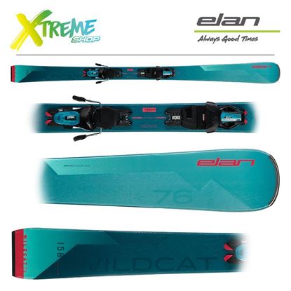 Narty Elan WILDCAT 76 2023 + Wiązania ELW 9 1