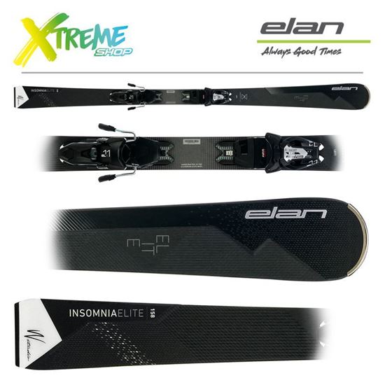 Narty Elan INSOMNIA ELITE TI 2023 + Wiązania ELX 11.0 1
