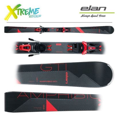 Narty Elan AMPHIBIO GTI 2022 + Wiązania EL 10 1