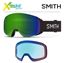 Gogle Smith 4D MAG Black - ChromaPop Sun Green Mirror + ChromaPop Storm Rose Flash