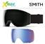 Gogle Smith I/O MAG XL Blackout - ChromaPop Sun Black + ChromaPop Storm Blue Sensor Mirror