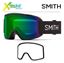 Gogle Smith SQUAD Black - ChromaPop Everyday Green Mirror + Clear