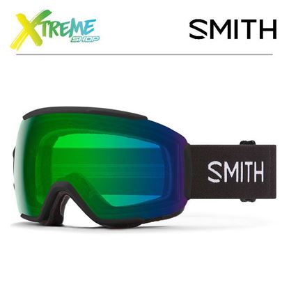 Gogle Smith SEQUENCE OTG Black - ChromaPop Everyday Green Mirror