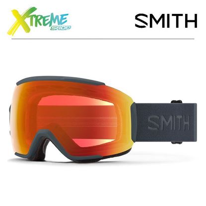 Gogle Smith SEQUENCE OTG Slate - ChromaPop Everyday Red Mirror