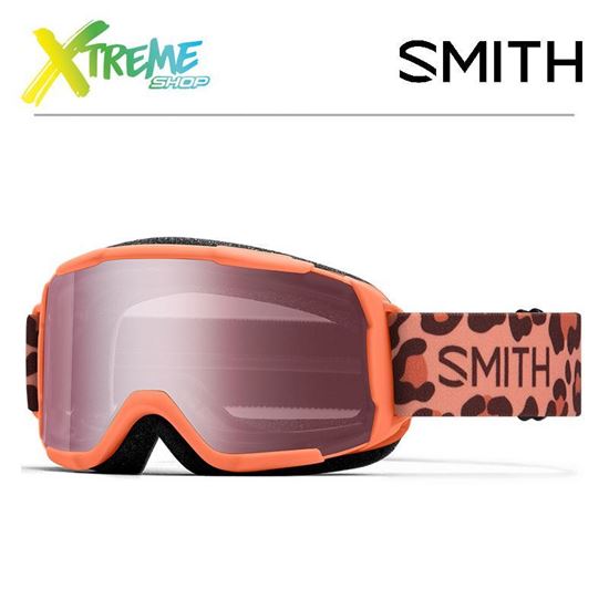 Gogle Smith DAREDEVIL Coral Cheetah Print - Ignitor Mirror
