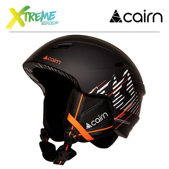 Kask Cairn PROFIL Mat Black Fire Peaks 1