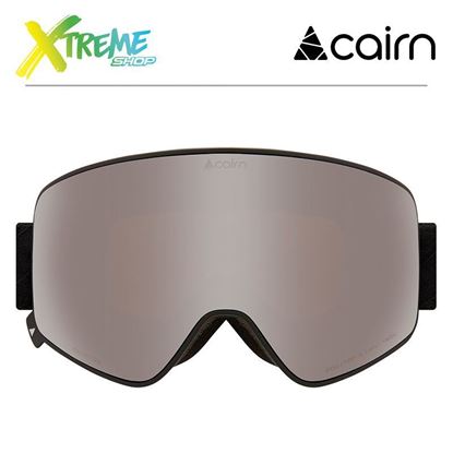 Gogle Cairn MAGNITUDE Mat Black Silver