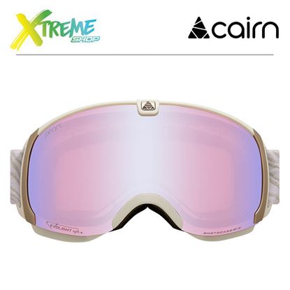 Gogle Cairn PEARL EVOLIGHT NXT Mat White Silver