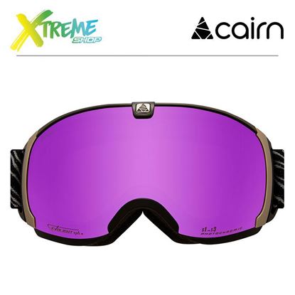 Gogle Cairn PEARL EVOLIGHT NXT Mat Black Purple