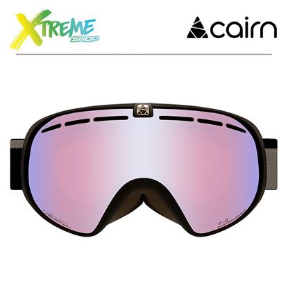 Gogle Cairn SPOT OTG EVOLIGHT NXT Mat Black Silver