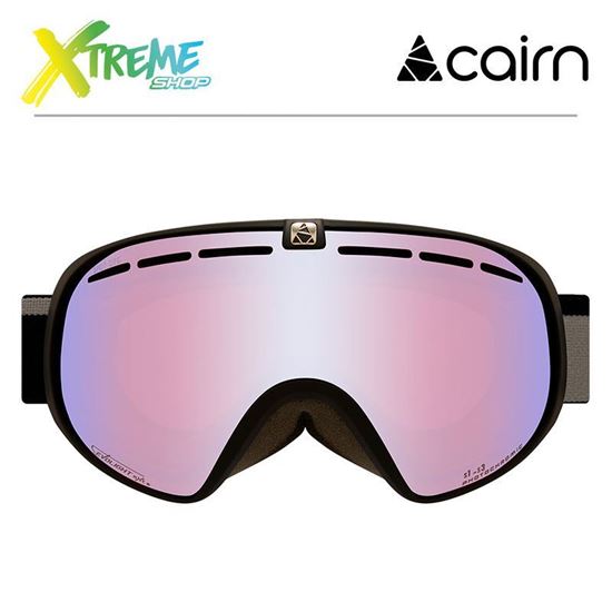 Gogle Cairn SPOT OTG EVOLIGHT NXT Mat Black Silver