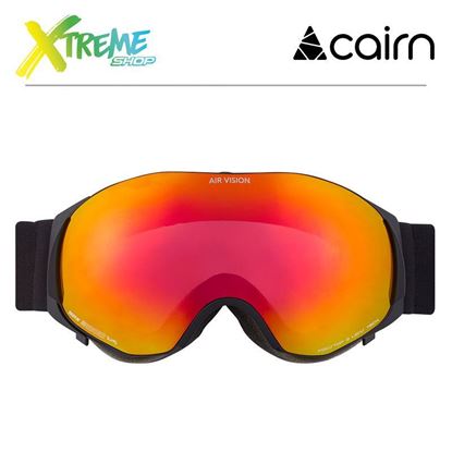 Gogle Cairn AIR VISION OTG Mat Black Orange
