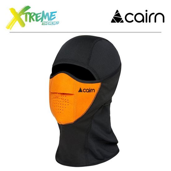 Kominiarka z maską Cairn BAKURA Black Orange