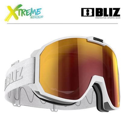 Gogle Bliz SPLIT NANO OPTICS Matt White 41160-04