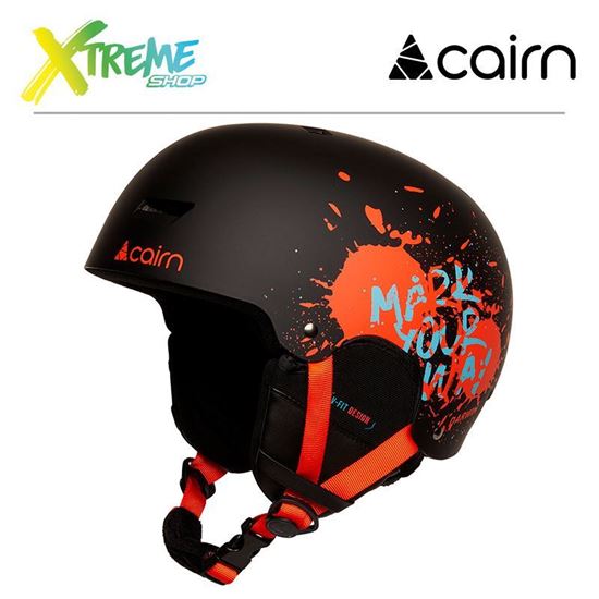 Kask Cairn DARWIN Black Fire Paint 1