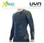 Koszulka UYN MAN RESILYON UV SHIRT LONG SLEEVES ROUND NECK Dark Blue/Yellow 1