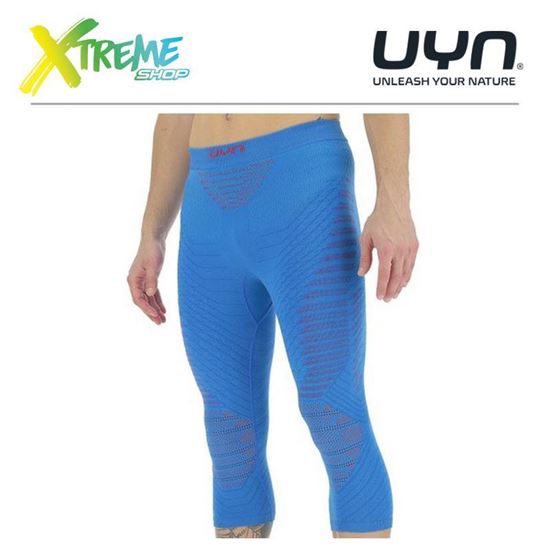 Spodnie UYN MAN RESILYON UNDERWEAR PANTS MEDIUM Blue/Red 1
