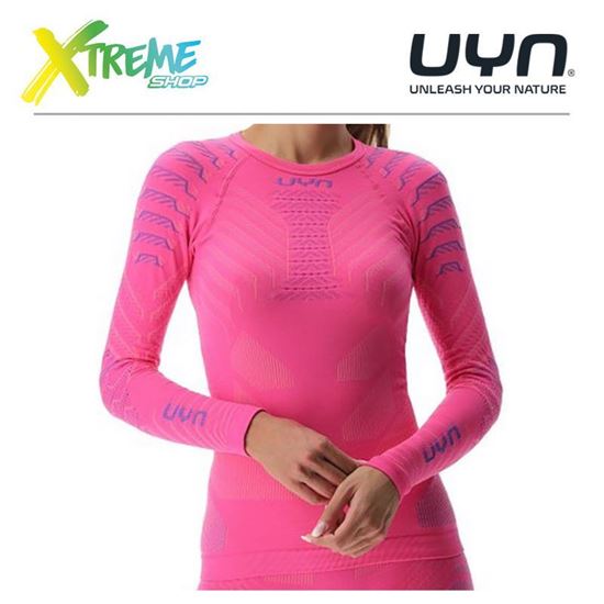 Koszulka UYN LADY RESILYON UV SHIRT LONG SLEEVES ROUND NECK Magenta/Pink 1