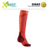 Skarpety Sidas SKI MERINO JUNIOR SOCKS Red/Orange 4