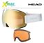 Gogle Head MAGNIFY 5K Gold/White + Spare Lens 390711